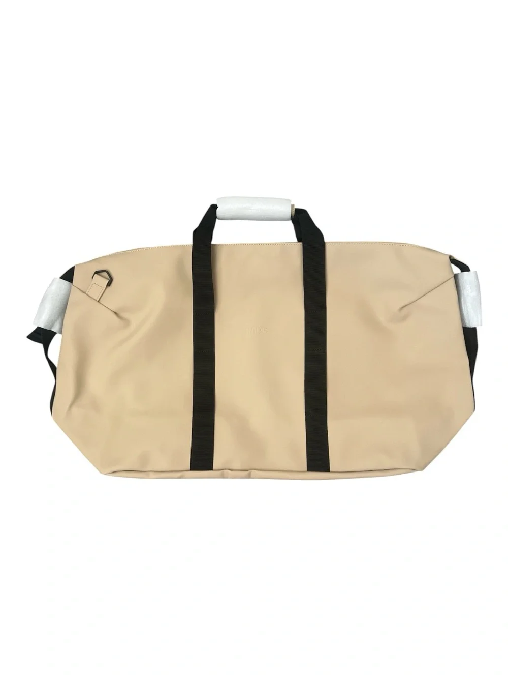 RAINS Hilo Weekend Bag 14220 W3 Sand Waterproof Duffel Travel NWT OS Unisex
